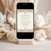 Ikat Border Alles in een Anand Karaj Sikh bruiloft