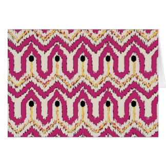 Ikat Border Art Card