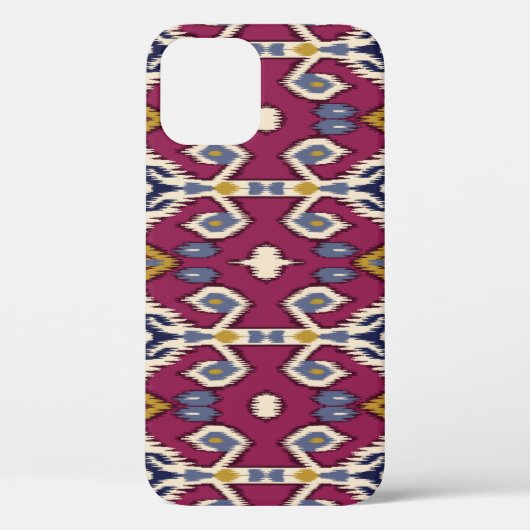 Ikat Chevron: Etnische elegantie Case-Mate iPhone Case (Achterkant)