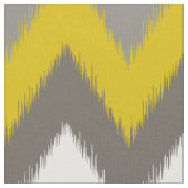 Ikat Chevron Fabric Stof (Close Up)