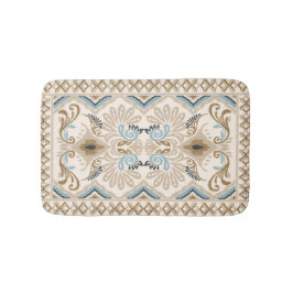 Ikat Chevron Paisley Badmat