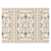 Ikat Chevron Paisley Tafelkleed (Voorkant (Horizontaal))