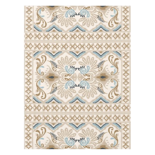 Ikat Chevron Paisley Tafelkleed (Voorkant)