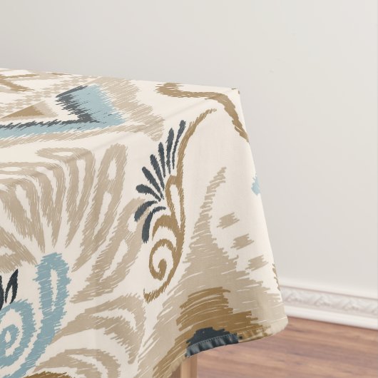 Ikat Chevron Paisley Tafelkleed (Voorbeeld)
