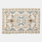 Ikat Chevron Paisley Theedoek (Horizontaal)