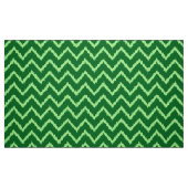 Ikat Chevron Pattern - Pine and light green Stof (Fat Quarter)