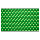 Ikat Chevron Stripes - Pine en Lime Green Stof (Fat Quarter)