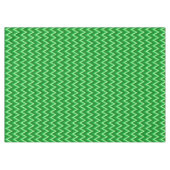 Ikat Chevron Stripes - Pine en Lime Green Tafelkleed (Voorkant (Horizontaal))