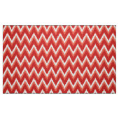 Ikat Chevron Stripes - Rust Oranje en wit Stof (Fat Quarter)