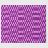 Ikat Chevrons - Amethyst paars en lichte orchidee Cadeaupapier (Vlak)