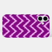 Ikat Chevrons - Amethyst paars en lichte orchidee Case-Mate iPhone Case (Achterkant (horizontaal))