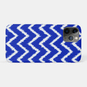 Ikat Chevrons - Kobaltblauw en wit Case-Mate iPhone Case (Achterkant (horizontaal))