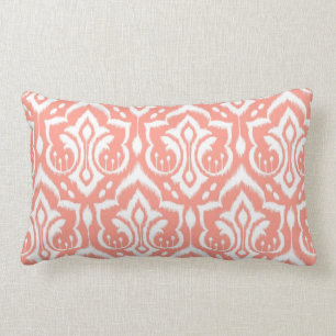 Ikat Damask - Peach Kussen