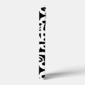 Ikat-damtpatroon - zwart en wit Case-Mate iPhone case (Achterkant / Rechts)