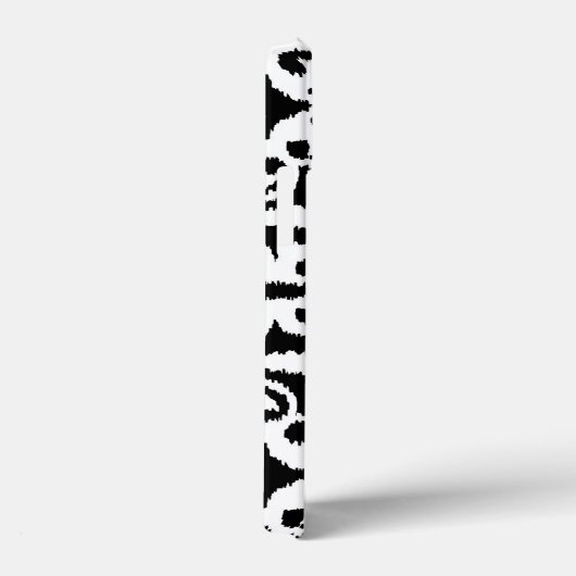 Ikat-damtpatroon - zwart en wit Case-Mate iPhone case (Achterkant / Rechts)
