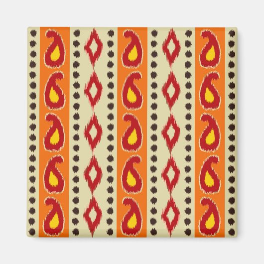 Ikat Design #4 @ Emporio Moffa Magneet (Voorkant)