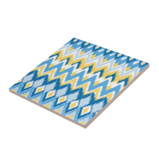 Ikat Design #5 @ Emporio Moffa Tegeltje (Zijkant)