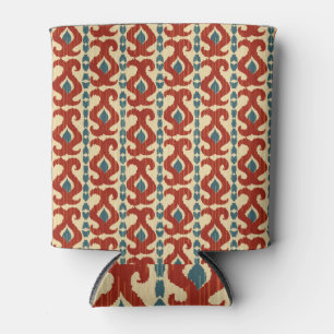 Ikat Elegance: naadloos patroonontwerp. Blikjeskoeler