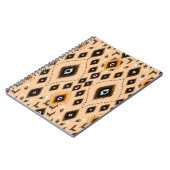 Ikat Etnisch Geometrisch Folklore Patroon Notitieboek (Linkerzijde)