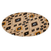 Ikat Etnisch Geometrisch Folklore Patroon Snijplank (Hoek)