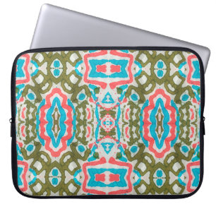 Ikat Etnische Abstracte Patroon. Shaman Pattern. P Laptop Sleeve