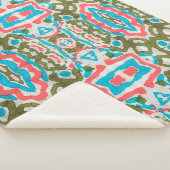 Ikat Etnische Abstracte Patroon. Shaman Pattern. P Sherpa Deken (3/4)