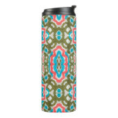 Ikat Etnische Abstracte Patroon. Shaman Pattern. P Thermosbeker (Gedraaid links)