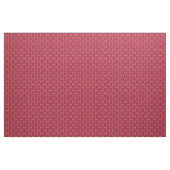 Ikat Floral Fabric Red en Gold Pattern Stof (Yard (91,4 cm))