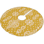 Ikat folklore ornament - etnische textuur. kerstboom rok (Gekanteld)