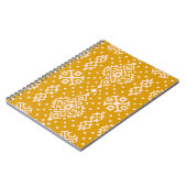 Ikat folklore ornament - etnische textuur. notitieboek (Linkerzijde)