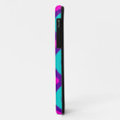 Ikat geïnspireerd patroon Case-Mate iPhone case (Achterkant/links)