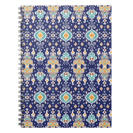 Ikat Geometric: Folklore Oriental Ornament. Notitieboek (Voorkant)