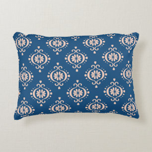Ikat Geometrische Folklore Damask Ornament Accent Kussen