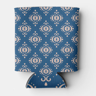 Ikat Geometrische Folklore Damask Ornament Blikjeskoeler