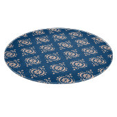 Ikat Geometrische Folklore Damask Ornament Snijplank (Hoek)