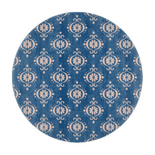 Ikat Geometrische Folklore Damask Ornament Snijplank