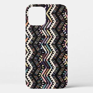 Ikat geometrische folklore, tribal Aztec patroon. Case-Mate iPhone Case