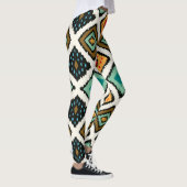 Ikat geometrische, folklore tribale textuur. leggings (Rechts)