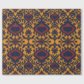 Ikat geometrische folklore-versiering. Oriental da Cadeaupapier (Vlak)