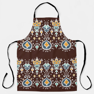 Ikat geometrische folklore-versiering. Oriental  Schort