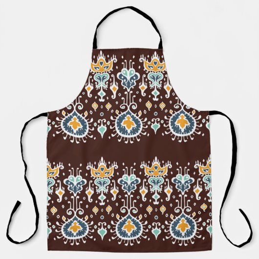 Ikat geometrische folklore-versiering. Oriental  Schort (Voorkant)