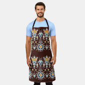 Ikat geometrische folklore-versiering. Oriental  Schort (Gedragen)