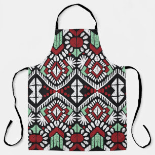 Ikat geometrische folklore-versiering. Tribale etn Schort