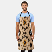 Ikat geometrische folklore-versiering. Tribale etn Schort (Gedragen)
