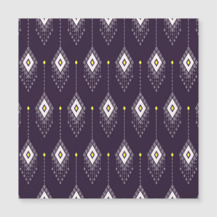 Ikat kroonluchterpatroon: textielontwerp