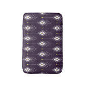Ikat kroonluchterpatroon: textielontwerp badmat (Voorkant Verticaal)