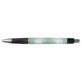 Ikat met glans in groen en aqua pen (Voorkant)