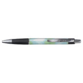 Ikat met glans in groen en aqua pen (Achterkant)