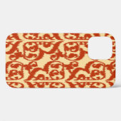 Ikat Moorish Damask - Mandarin oranje Case-Mate iPhone Case (Achterkant (horizontaal))