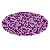 Ikat Moorish Damask - paars en orchidee Snijplank (Hoek)